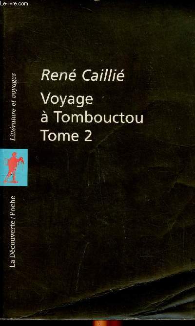 Voyage  Tombouctou Tome 2