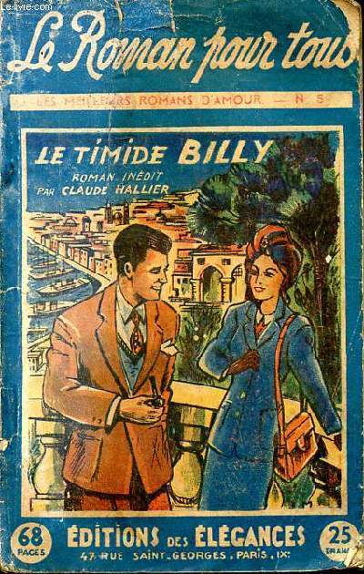 Le timide Billy Collection le roman pour tous