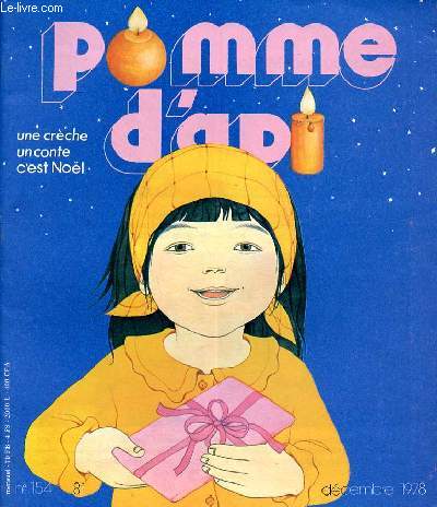 Pomme d'Api N°154 Décembre 1978 Une crèche un conte c'est Noël - Collectif - ... - Imagen 1 de 1