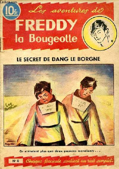 Les aventures de Freddy la Bougeotte Le secret de Dang le Borgne Collection jeunesse courageuse N8