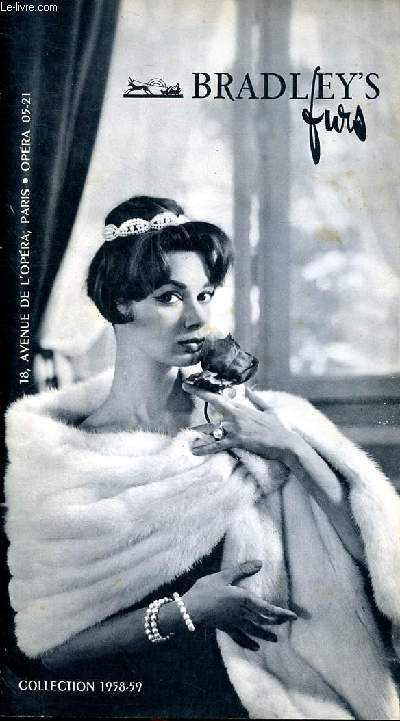 Catalogue Bradley's Fur Collection 1958-59