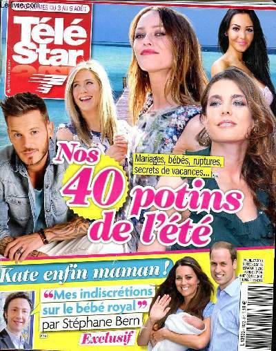 Tl Stars Programmes du 3 au 9 aot Nos 40 potins de l't