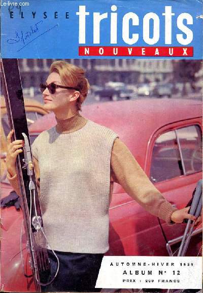 Elyse tricots nouveaux Automne hiver 1959 Album N12