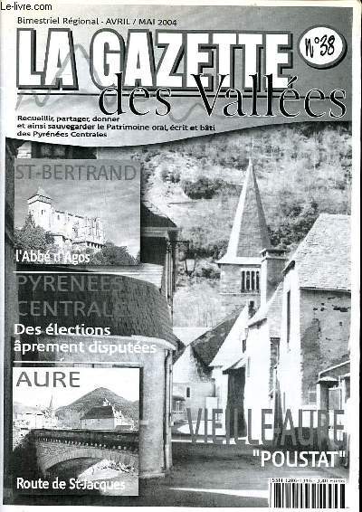 La gazette des valles N 38 Avril Mai 2004 Vieille - Aure 