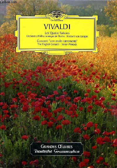Vivaldi Les quatre saisons Collection Grance oeuvres