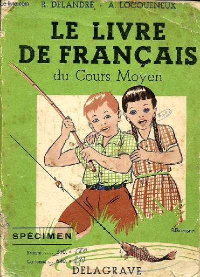 Le livre de franais du cours moyen