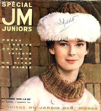 Spcial JM juniors N161 Octobre 1960 Cahiers du jardin des modes