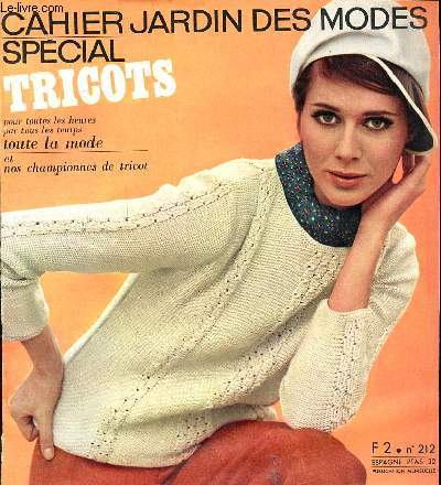 Cahier jardin des modes spcial tricots N 212