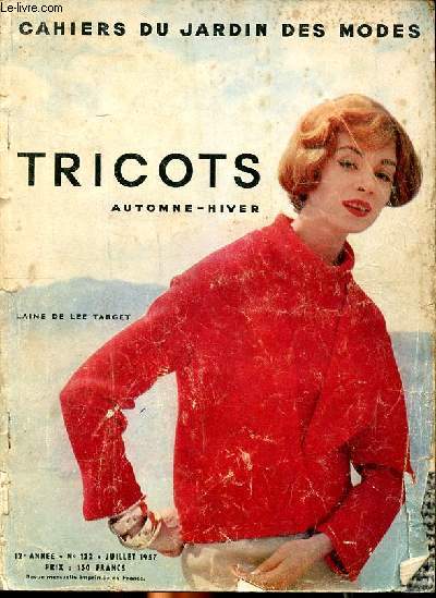 Cahiers des modes Tricots Automne Hiver N122 Juillet 1957
