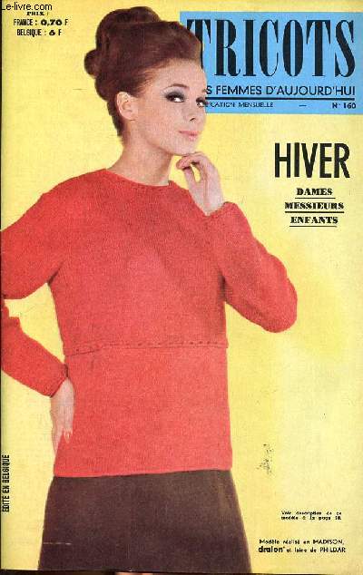 Tricots des femmes d'aujourd'hui N160 Hiver Dames Messieurs enfants