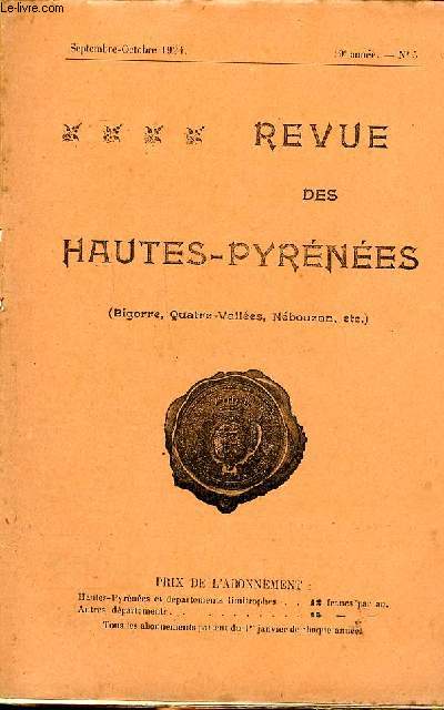 Revue des Hautes Pyrnes (Bigorre, Quatre valles, Nbouzan, etc.) Septembre octobre 1924 N5 La Tour et le muse Massey  Tarbes Sommaire: La Tour et le muse Massey  Tarbes; Plan du rez-de-chausse de la Tour Massey avec jardin d'hiver ...