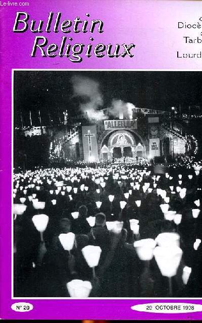 Bulletin religieux du diocse de Tarbes et Lourdes du 8 janvier au 24 dcembre 1998