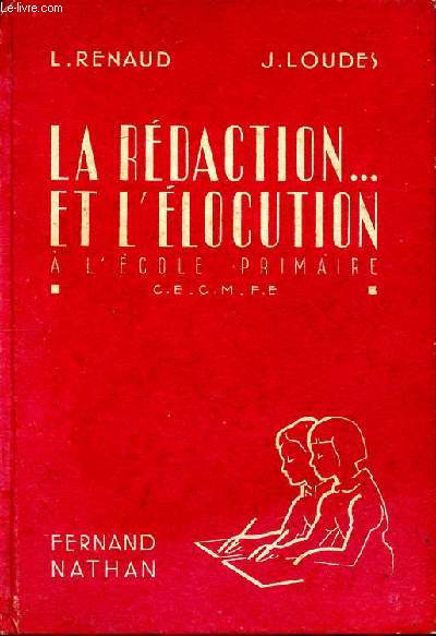 La rdaction et l'locution  l'cole primaire