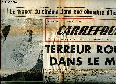 Carrefour N293 Mardi 25 avril 1950 Le trsor du cinma dans une chambre d'htel Sommaire: Terreur rouge dans le midi; Les Allis et les Russes veulent 