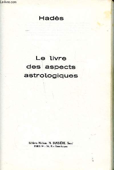 Le livre des aspects astrologiques