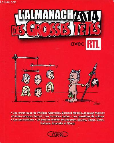 L'almanach 2014 des grosse ttes