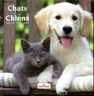 Chiens et chats agenda 2008-2009