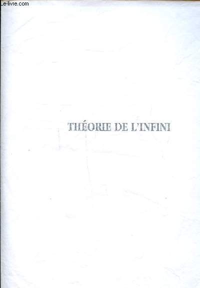 Thorie de l'infini