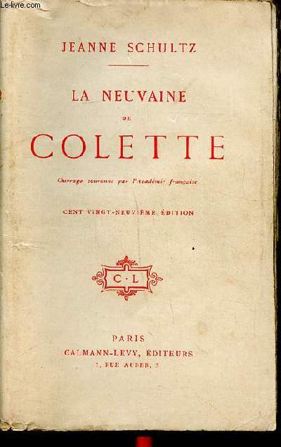 La neuvaine de Colette 129 dition