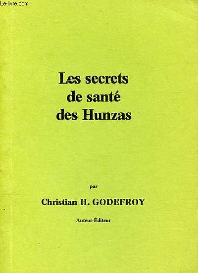 Les secrets de sant des Hunzas