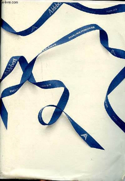 Catalogue de bijoux Aldebert