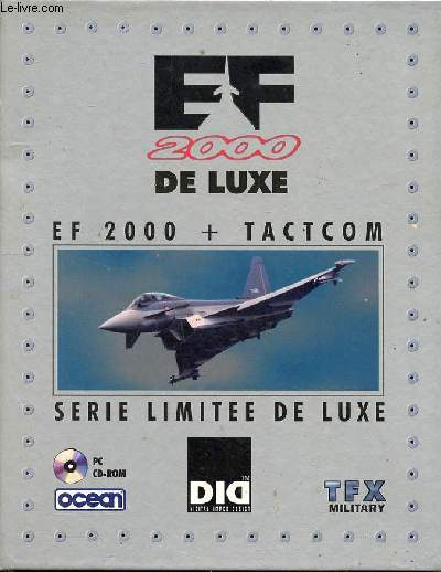 Coffret de jeux pour PC EF 2000 de luxe + Tatcom srie limite de luxe