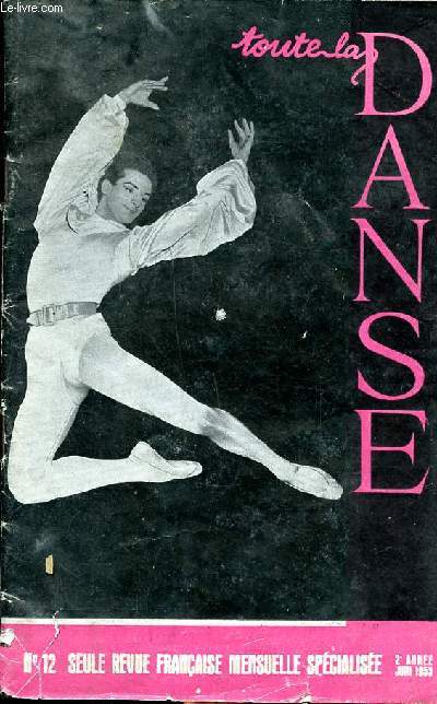 Toute la danse N 12 2 anne Juin 1953