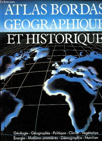 Atlas Bordas gographique et historique