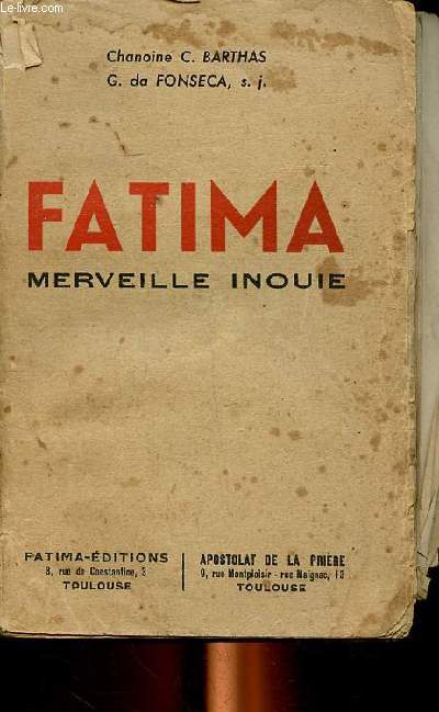Fatima merveille inouie