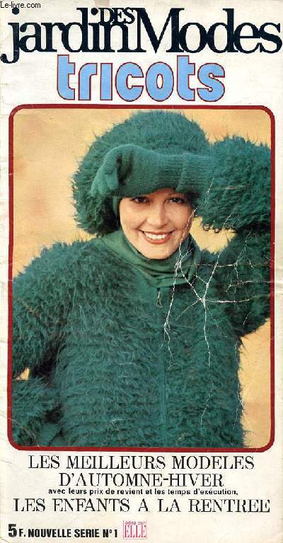 Catalogue Des jardin Modes et tricots Nouvelle srie N1 Automne HIver 72/73