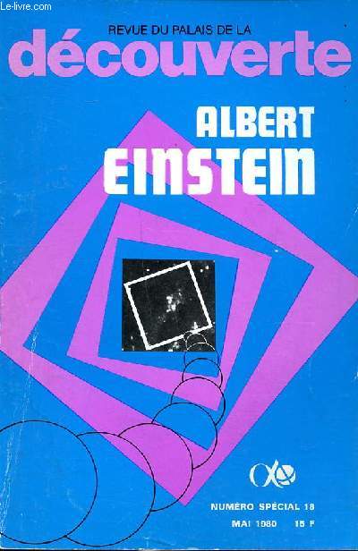 Revue de le dcouverte du palais Albert Einstein Numro spciel 18 Mai 1980