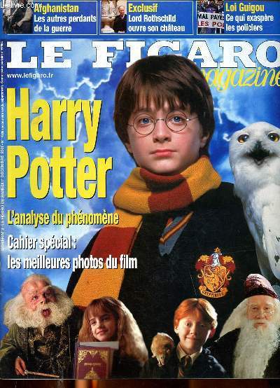 Le Figaro Magazine cahier N3 Harry Potter L'analyse du phnomne