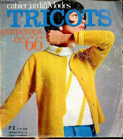 Cahier jardin des modes Tricots printemps t 66 N223