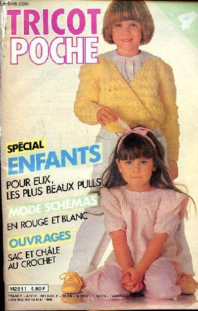 Tricot poche N4 Spciale enfants