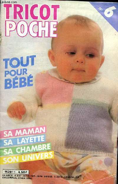Tricot poche N6 tout pour bb