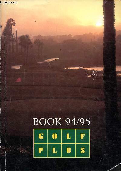 Book 94-95 catalaogue d'accessoires pour pratiquer le golf