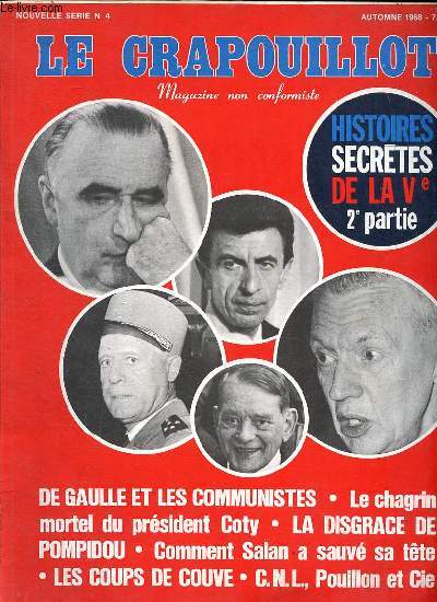 Le crapouillot Nouvelle srie N4 Automne 1968 Histoires secrtes de la V 2 partie