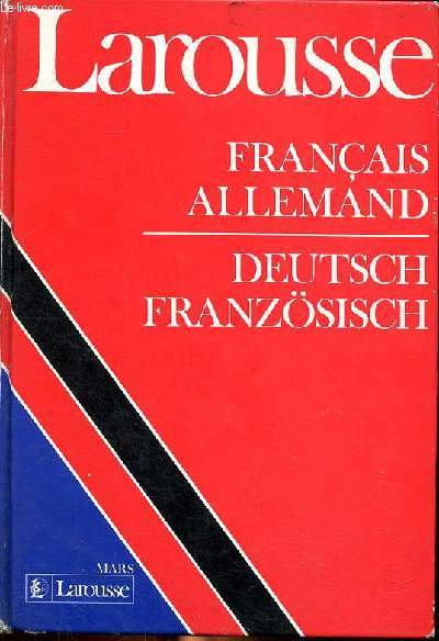 Dictioonnaire franais allemand