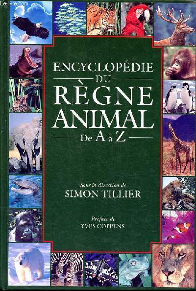 Encyclopdie du rgne animal de A  Z