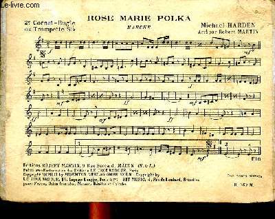 Rose marie Polka et Le chant des adieux Partitions de musique