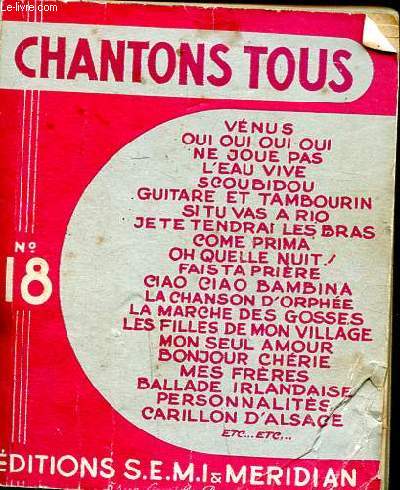 Chantons tous N18