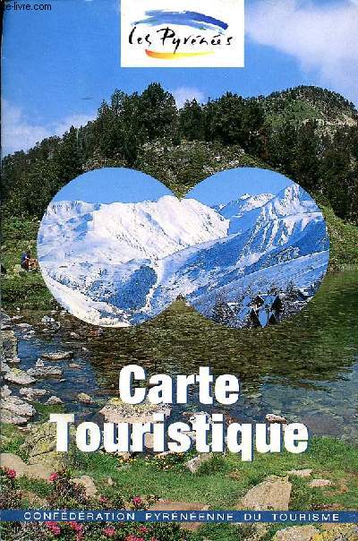 Carte touristique des Pyrnes