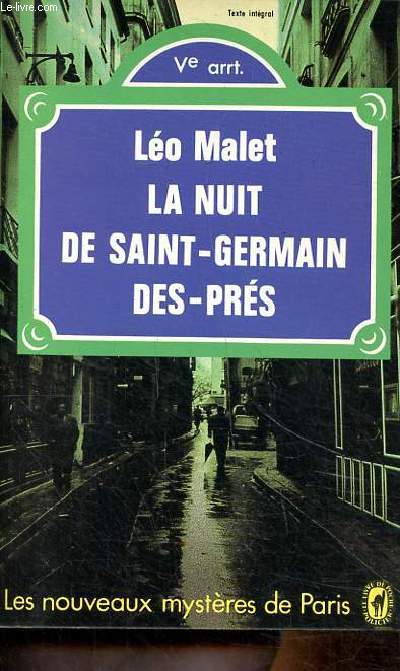 La nuit de Saint Germain des prs Collection le livre de poche N 3567