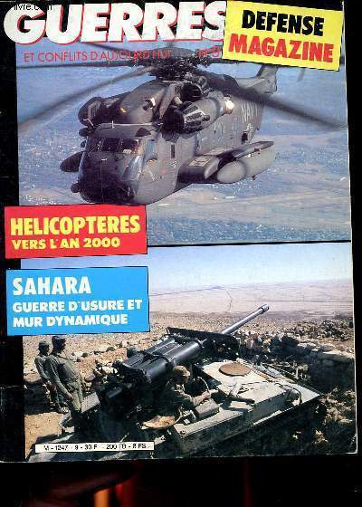 Guerres et conflits d'aujourd'hui N9 Dfense magazine Hlicoptres vers l'an 2000