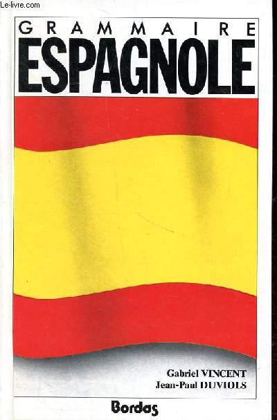 Grammaire espagnole