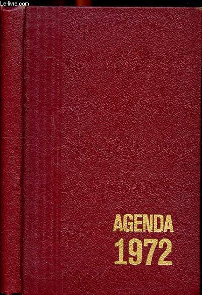 Agenda 1972 vierge