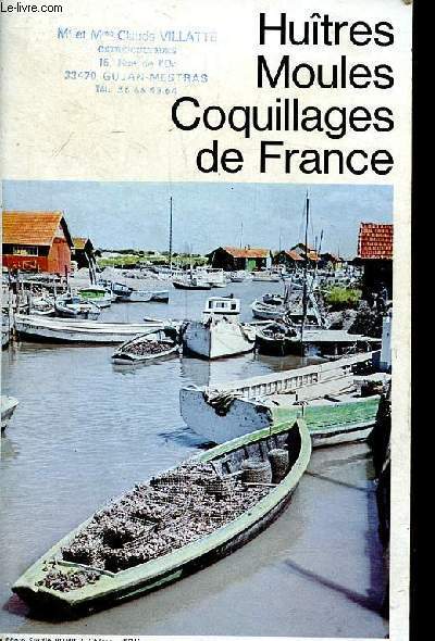 Hutres - Moules - coquillages de France