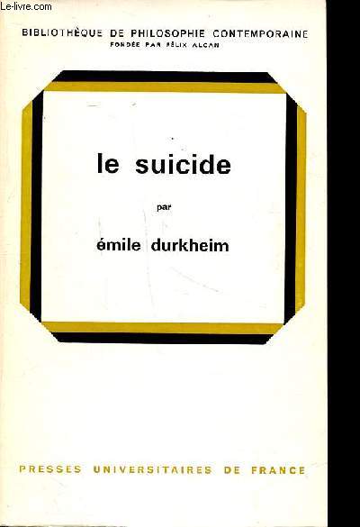 Le suicide