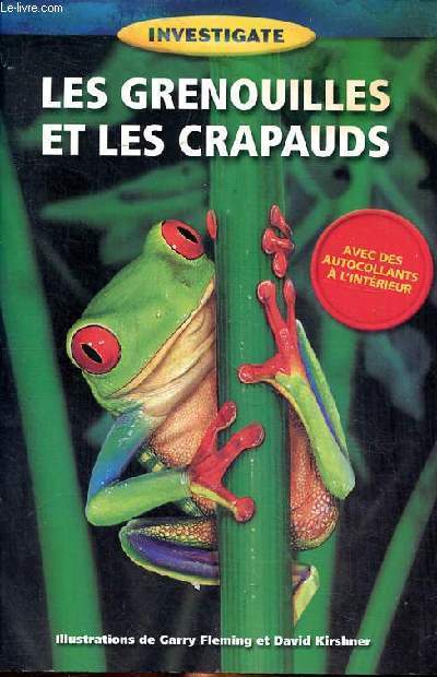 Les grenouilles et les crapauds avec autocollants