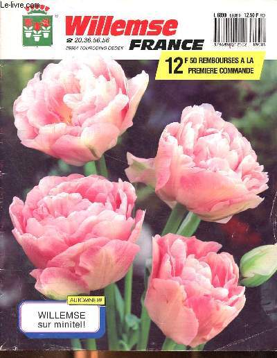 Catalogue Willemse France Tourcoing - Willemse sur minitel! - Automne 89 - avec les prix en francs